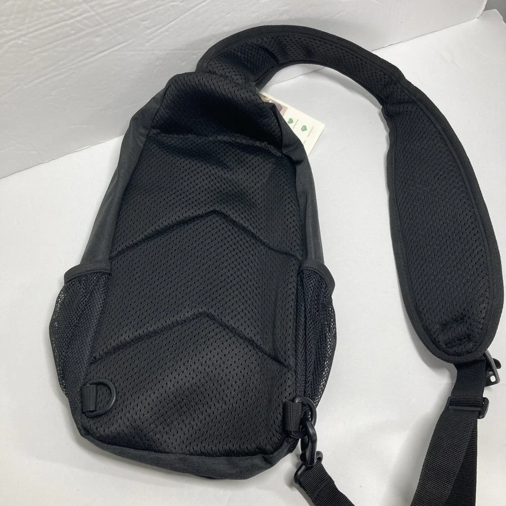 WATERFLY Sling Bag Chest Pack Crossbody Backpack for Women Men Travel Hiking